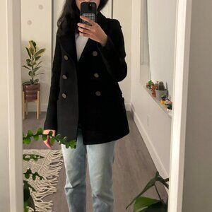 Aritzia Sunday Best Wool Peacoat